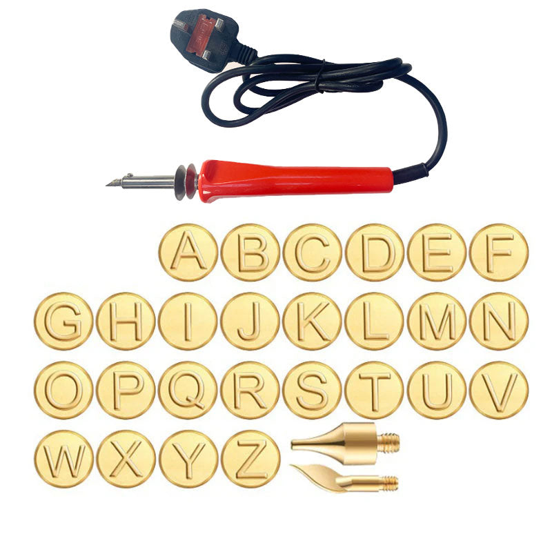 Soldering iron + 28 numbers