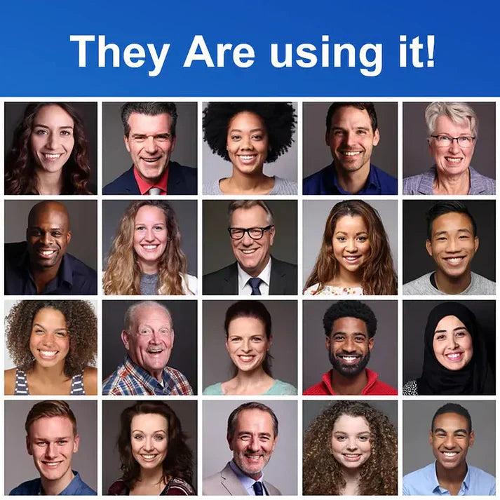 People using custom denture options