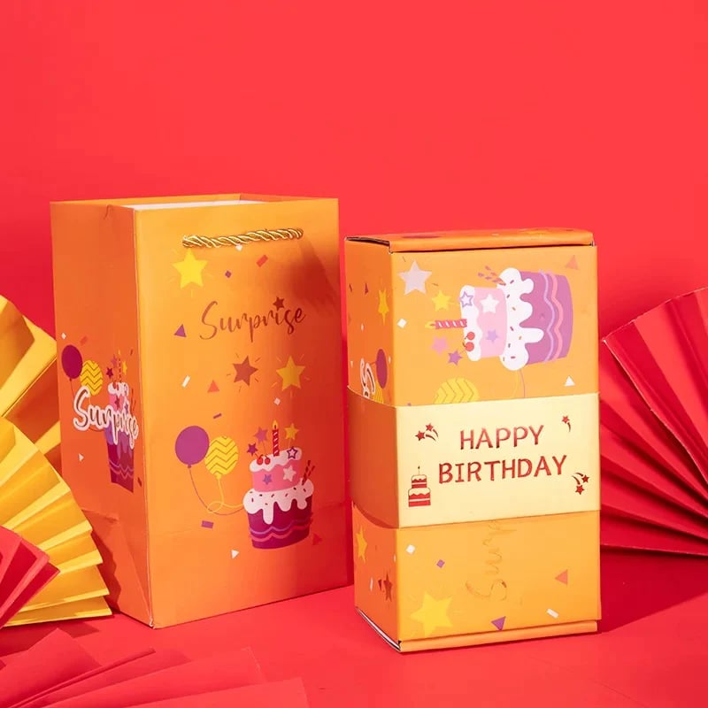 yellow happy birthday