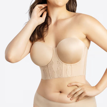 Women's Adjustable Straps Lace Bra