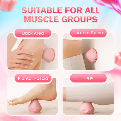 Electric Adsorption Type Vibrating Hot Compress Fascia Ball Massager