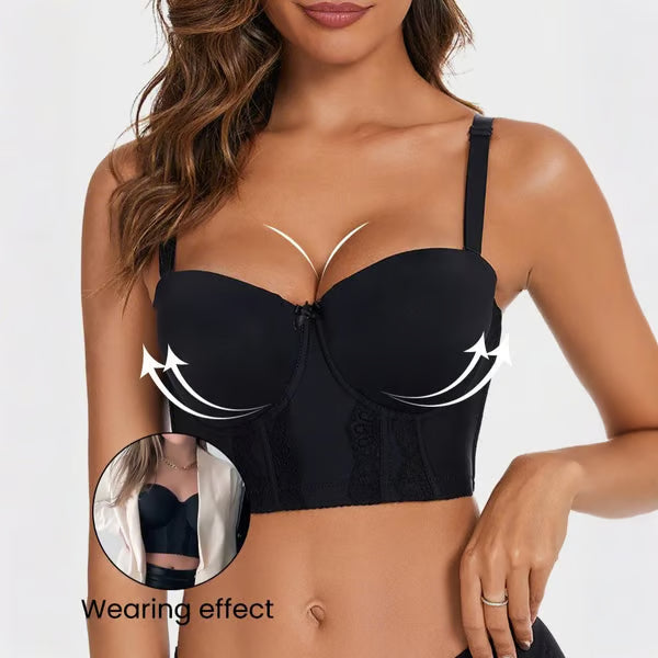 Women's Adjustable Straps Lace Bra