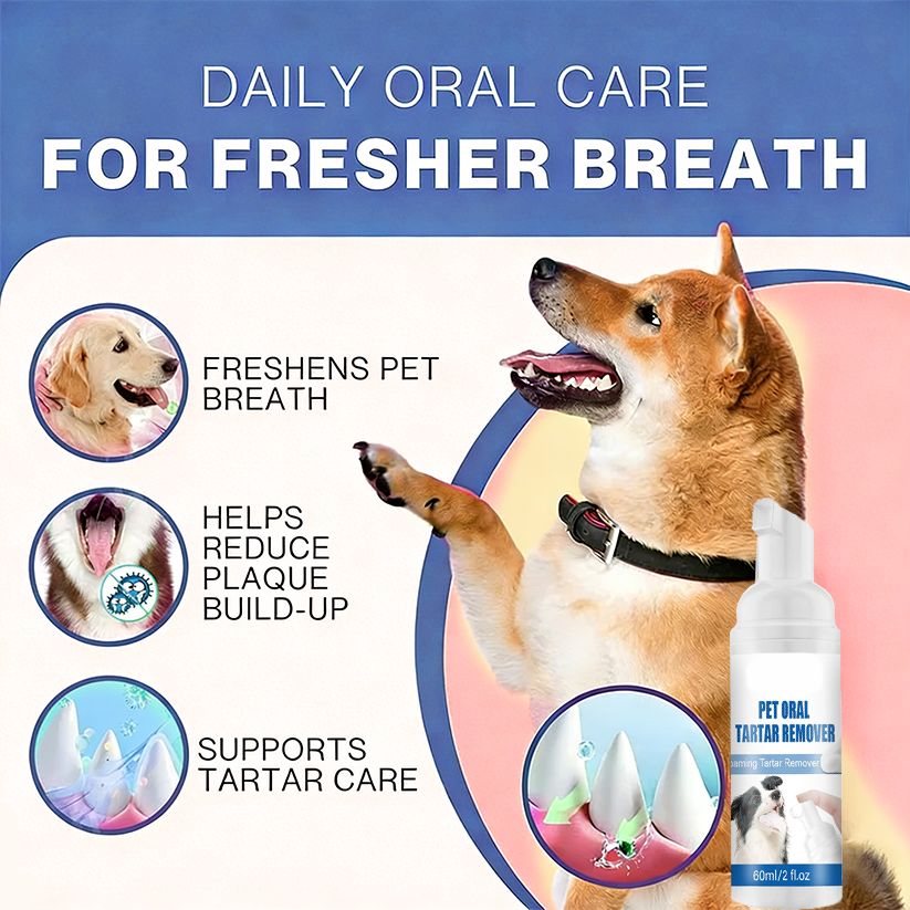 Pet Oral Spray | Freshen Breath, Remove Tartar & Promote gum regeneration, stabilize teeth 🦷🦷