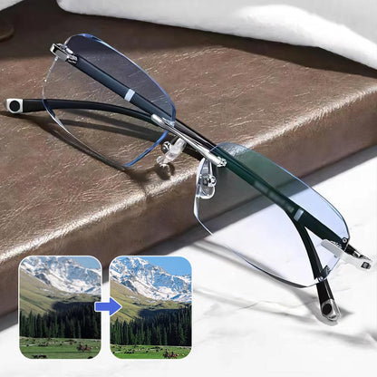 🔥New Sapphire high hardness anti-blue Dual-Use Reading Glasses