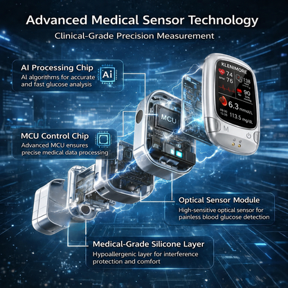 🔥Final 3 Hours: Special Launch Event🏆 New Non-Invasive Smart Blood Sugar Tracking Device✅