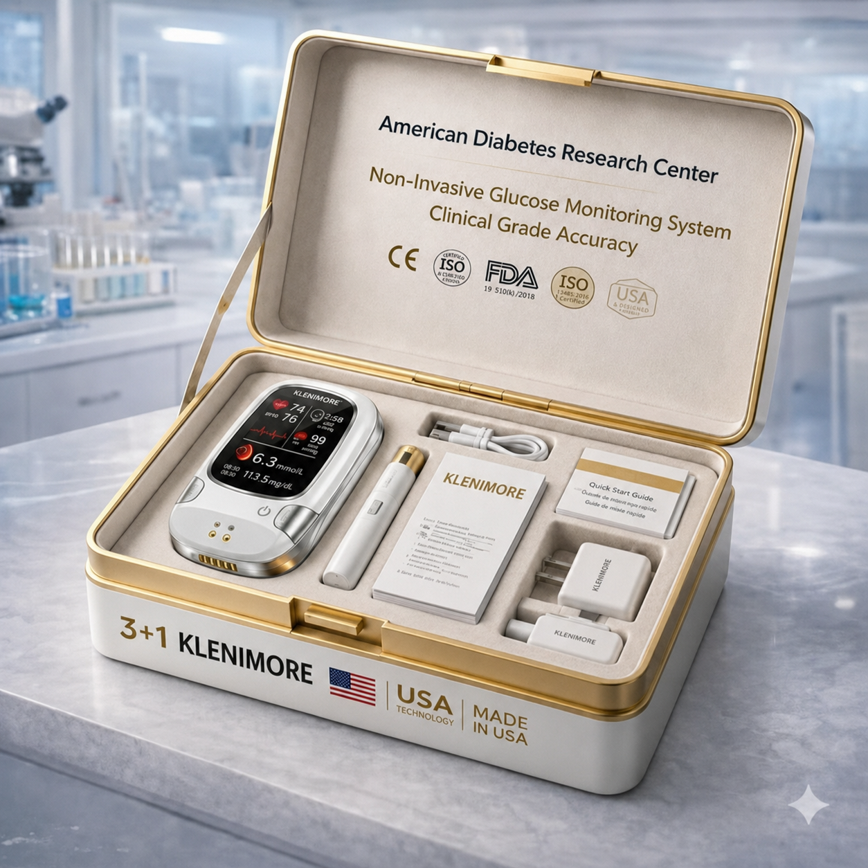 🔥Final 3 Hours: Special Launch Event🏆 New Non-Invasive Smart Blood Sugar Tracking Device✅