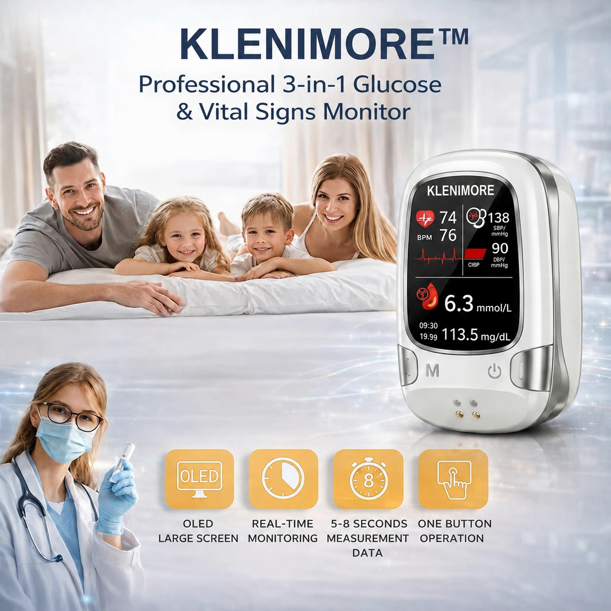 🔥Final 3 Hours: Special Launch Event🏆 New Non-Invasive Smart Blood Sugar Tracking Device✅