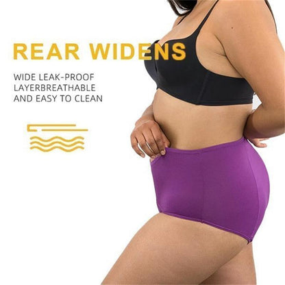 Buy 3 get 2 free 2025 New Upgrade High Waist Leak Proof Panties