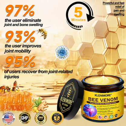 KLENIMORE® Bee Venom Pain-Relief Bone Healing Cream 🇺🇸(Specially for older adults)