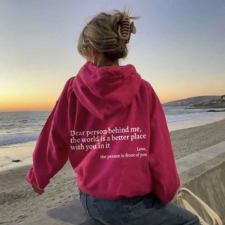 'Dear Person Behind Me' Sweatshirt🔥Buy 2 get 10% Off Extra Auto & Free Shipping🔥