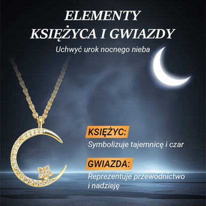 Bright Night: Moon Star Necklace