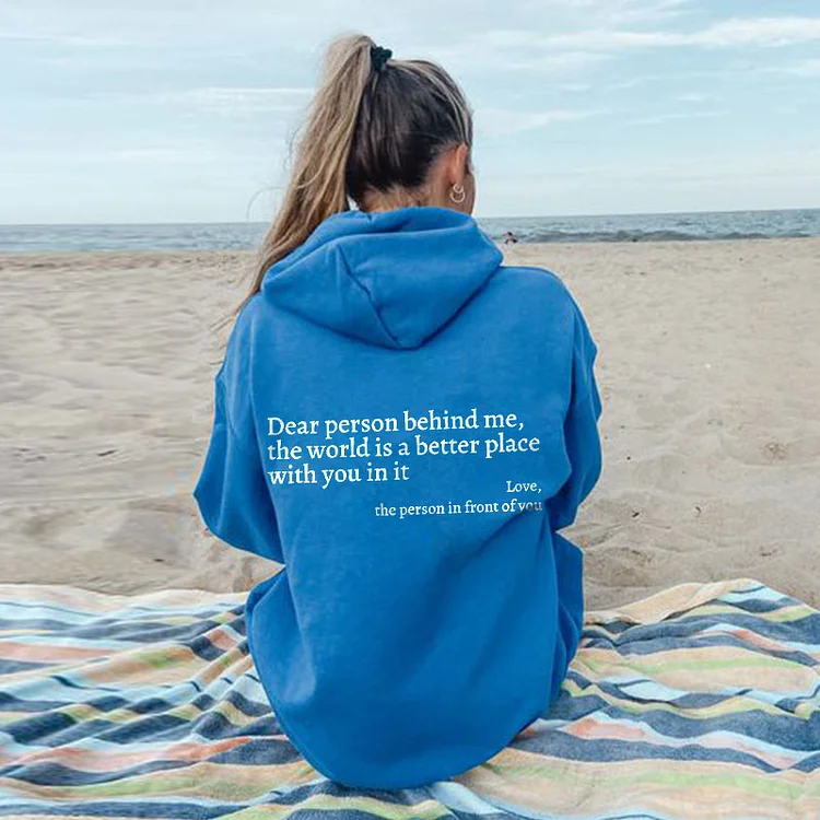 'Dear Person Behind Me' Sweatshirt🔥Buy 2 get 10% Off Extra Auto & Free Shipping🔥