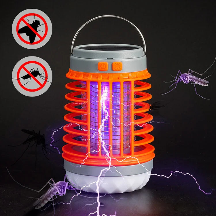 Support for solar& plug-in charging(orange)