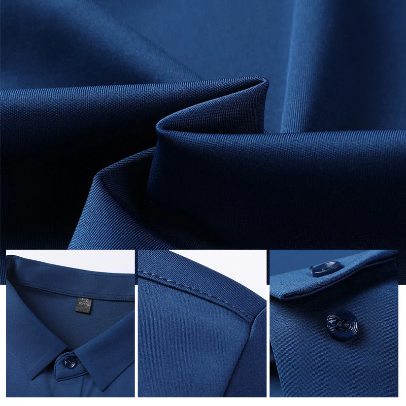 Men's Wrinkle-Free Button-Down Shirt