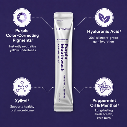 KLENIMORE™ Purple Bright Smile Mouthwash