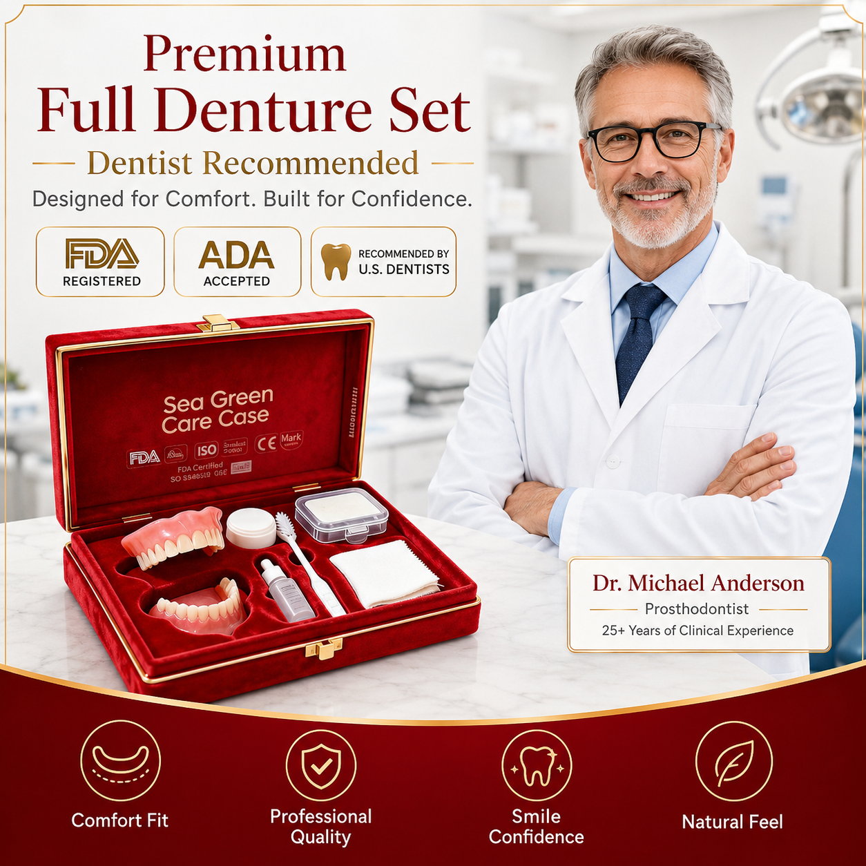 🏆Ends Today: Exclusive Smile Care Offer! 🏆2026 Bestselling Product🦷 Fresh Smile Comfort, Say Goodbye to Wearing Discomfort!🌎
