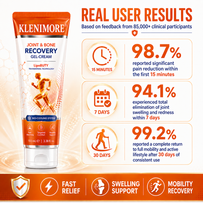 ⚕️KLENIMORE® Professional Joint & Bone Recovery Cream👨‍⚕️ Harnessing Nano-Peptide Tech to Heal Bones and Relieve Pain.