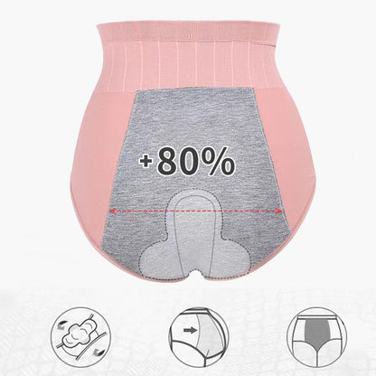 Women's High Waist Widened Leak-proof Panties