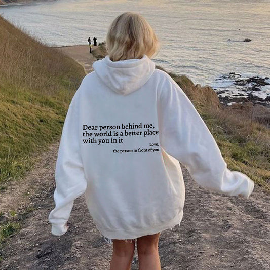 'Dear Person Behind Me' Sweatshirt🔥Buy 2 get 10% Off Extra Auto & Free Shipping🔥