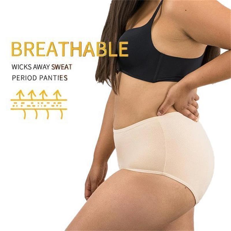 Buy 3 get 2 free 2025 New Upgrade High Waist Leak Proof Panties