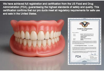 ⏰⏰ HazyGalaxy™ Custom-Fit Dentures ⏰ ENDS TODAY   70% OFF | Smile with Confidence