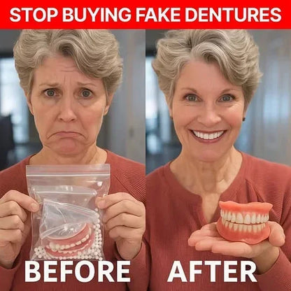 ⏰⏰ HazyGalaxy™ Custom-Fit Dentures ⏰ ENDS TODAY   70% OFF | Smile with Confidence