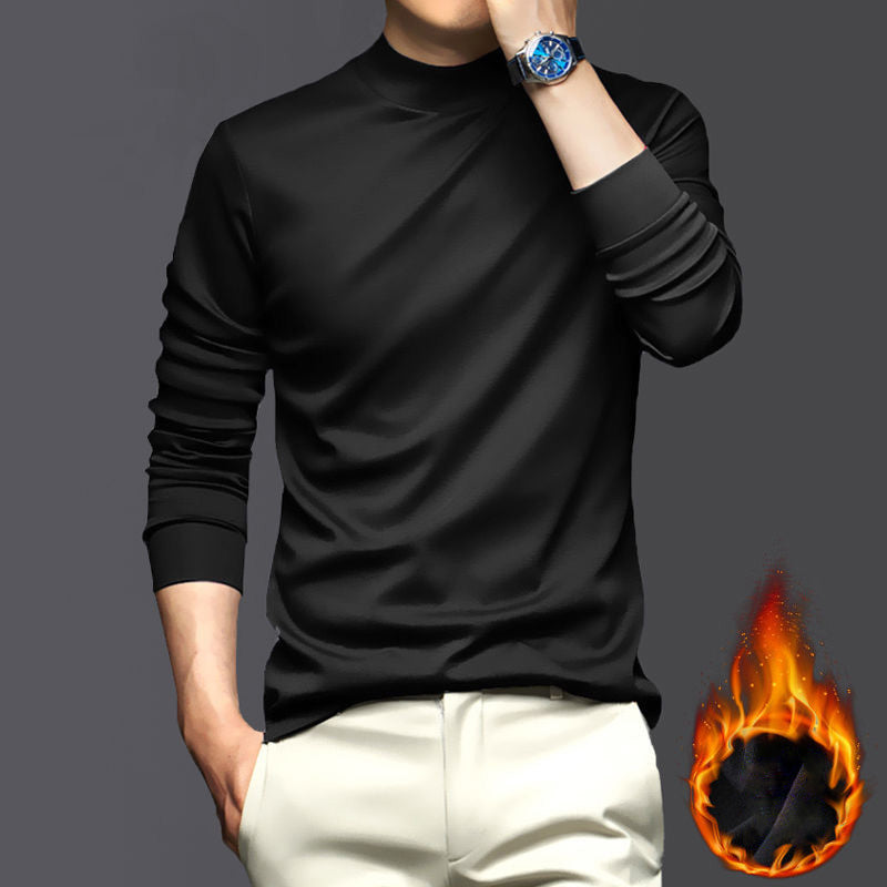 🔥🎁Christmas sale🎅49% OFF🔥Men's Mercerized Cotton Stretch Warm And Comfortable Base Layer shirt