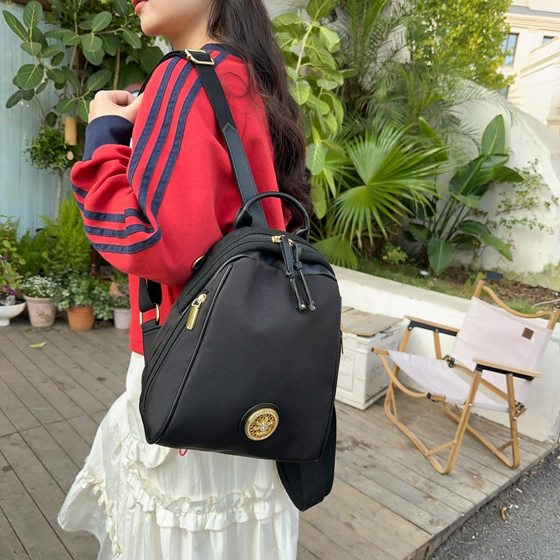 Women's Fashion Multi functional Nylon Backpack Bag