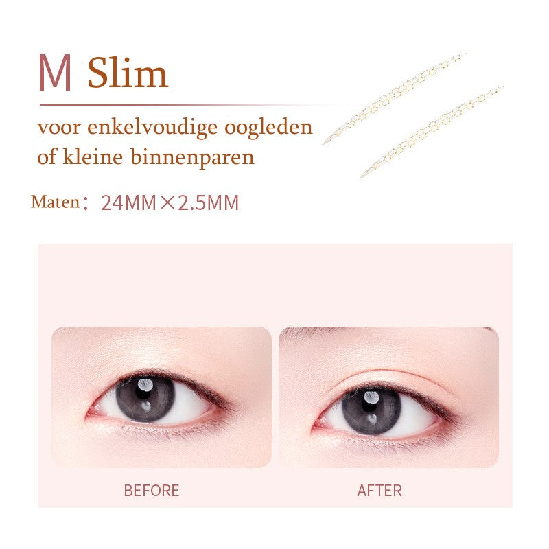 Slim & Wide (for single eyelids & inner pair)