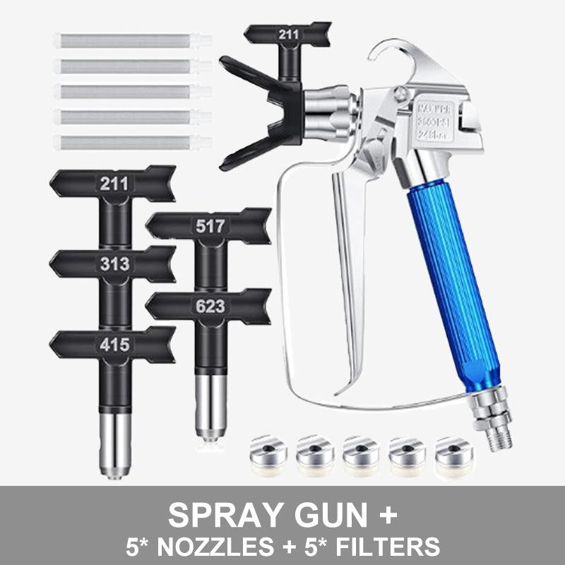 Spray Gun + 5* tip + 5* Filters(Free shipping)