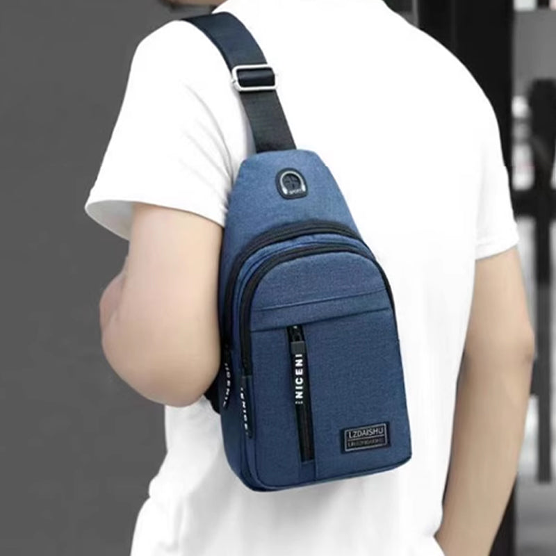 🔥Up to 40% off🔥Sling Bag with USB Port