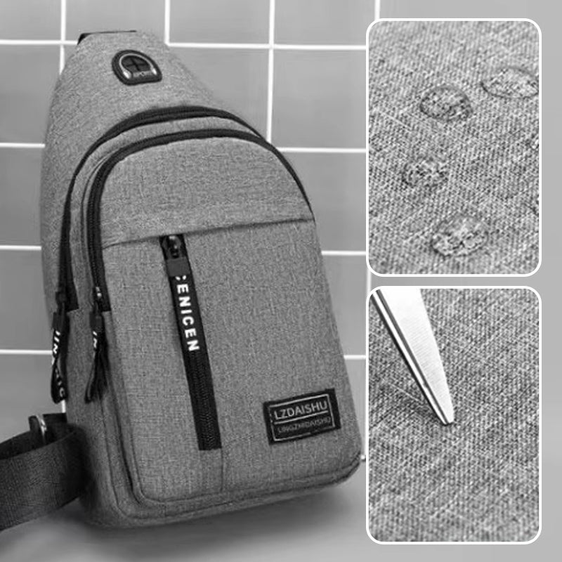 🔥Up to 40% off🔥Sling Bag with USB Port