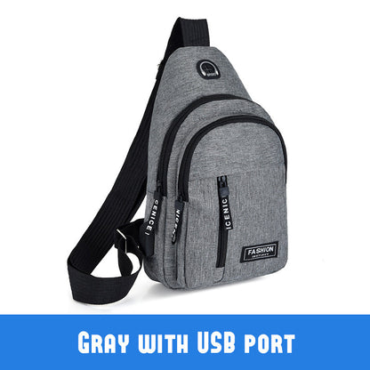 🔥Up to 40% off🔥Sling Bag with USB Port