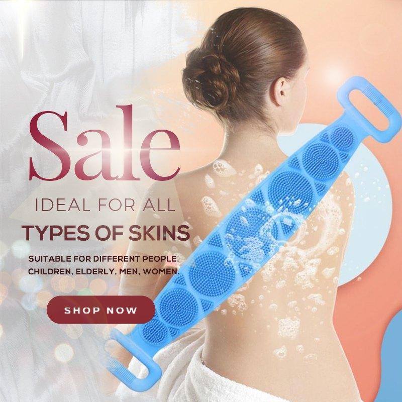 HydratBath Silicone Body Cleansing Brush