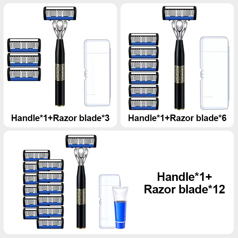 Handle*1+Razor blade*3
