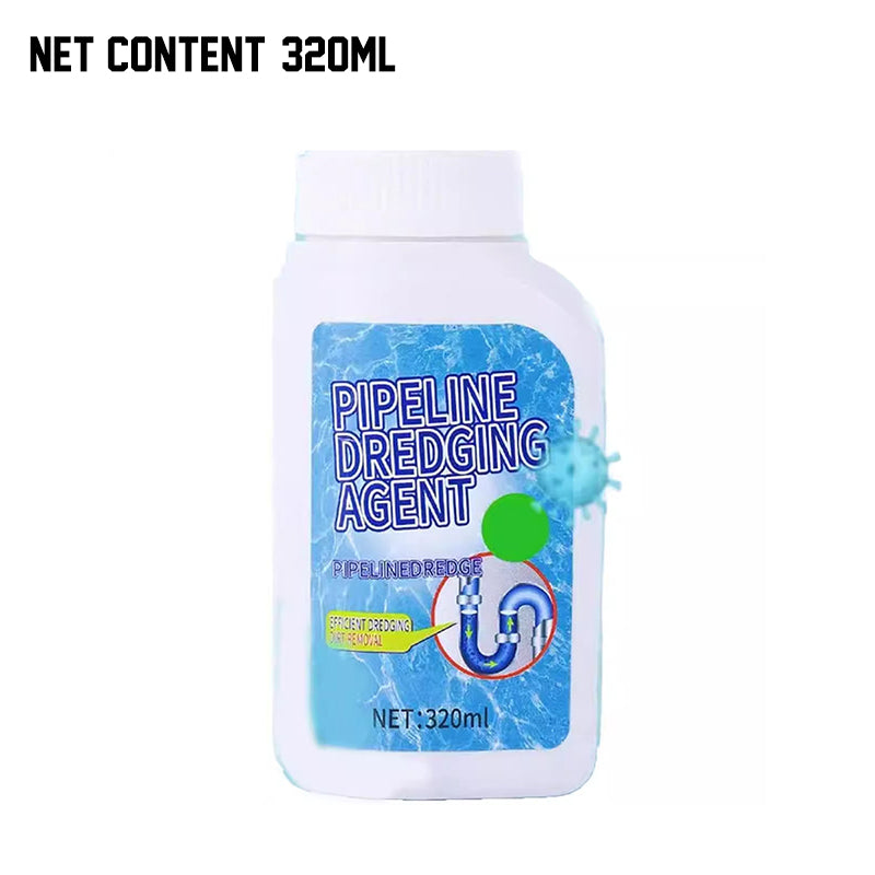 🎁🔥 Powerful Pipe Dredging Agent for Kitchen and Toilet Pipelines - Dissolves 200+ Blockages and Kills of Bacteria