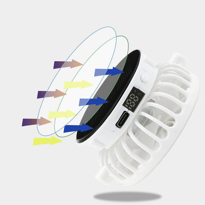 Breathable Baseball Cap with Solar Fan