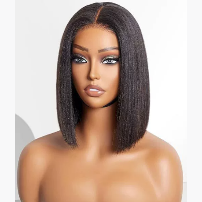 Middle Part Dark Brown