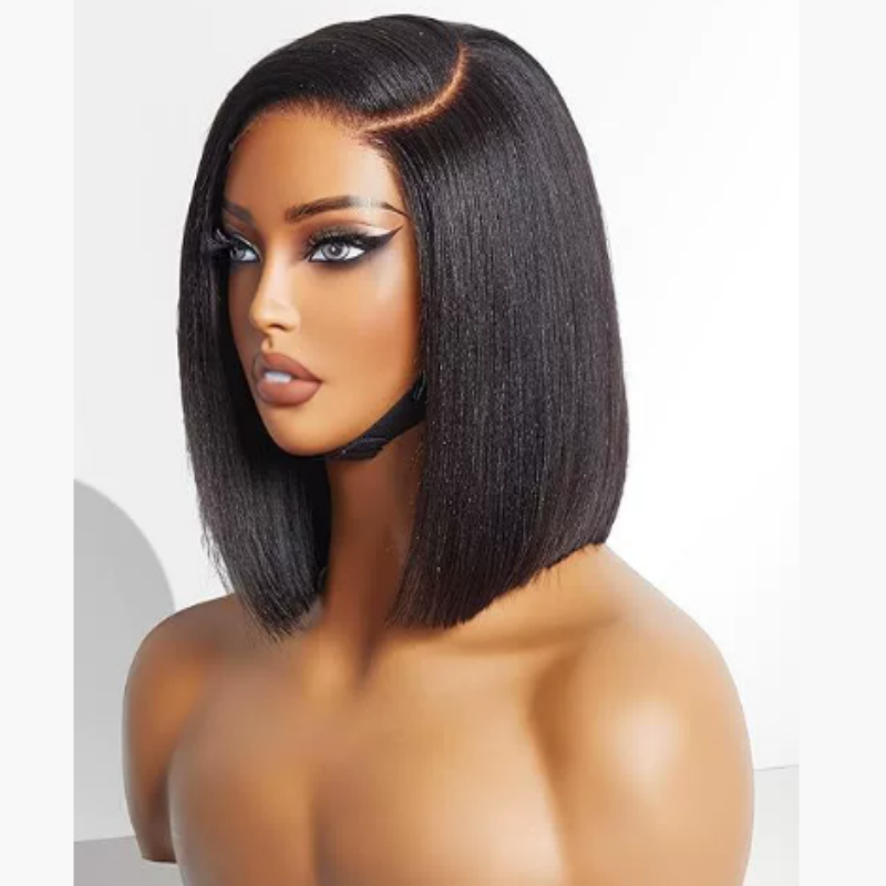 Side Part Dark Brown